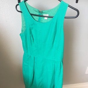 J. Crew Green Dress